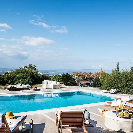 Mariposa - Panoramic Sea View - Near Chania 别墅