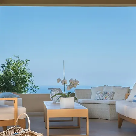 别墅 Mariposa - Panoramic Sea View - Near Chania