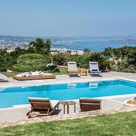 别墅 Mariposa - Panoramic Sea View - Near Chania